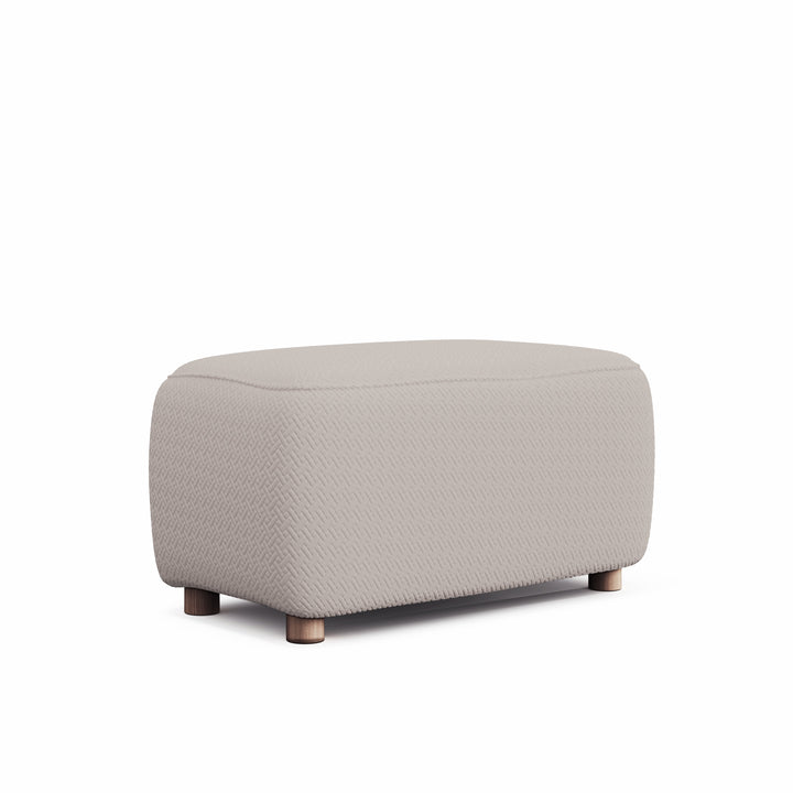Stretch Ottoman Cover | Jacquard, 11 Colours
