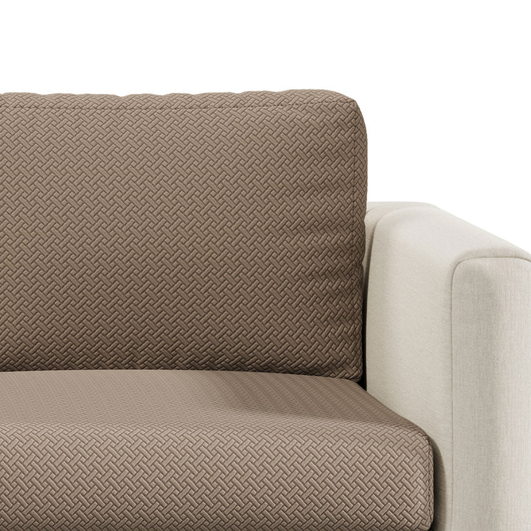 Stretch Sofa Cushion Cover | Classic Jacquard, 11 Colours