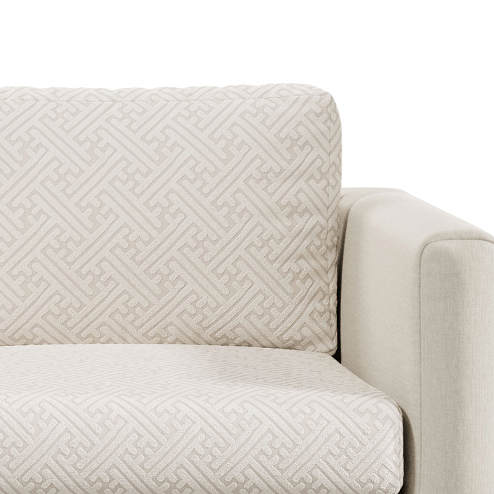 Stretch Sofa Cushion Cover | Maze Jacquard, 6 Colours
