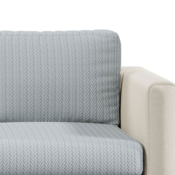 Stretch Sofa Cushion Cover | Wheat Jacquard, 10 Colours