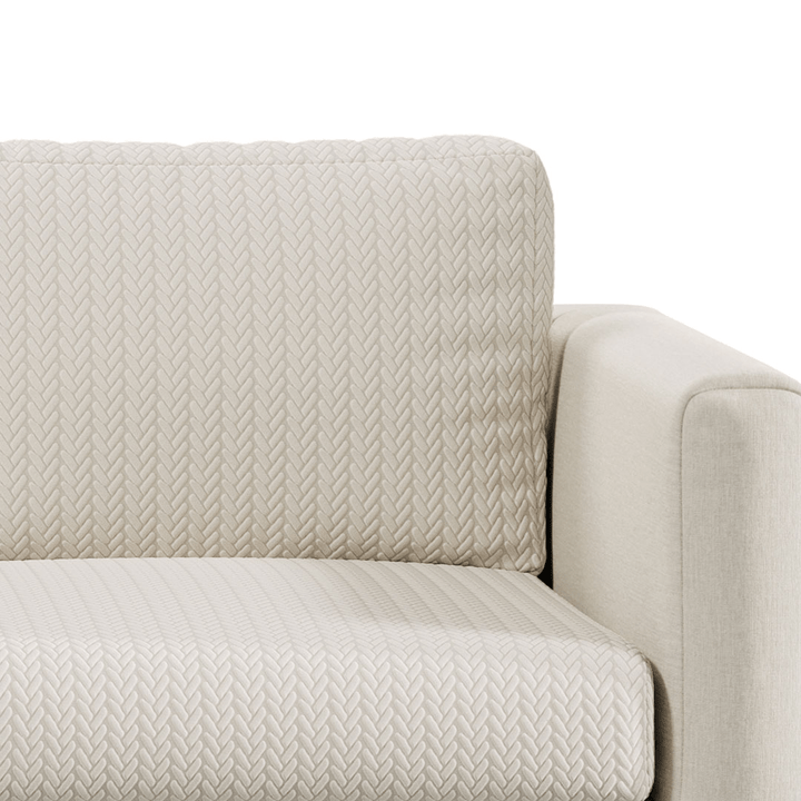 Stretch Sofa Cushion Cover | Wheat Jacquard, 10 Colours