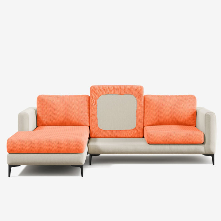 Stretch Sofa Cushion Cover | Wheat Jacquard, 10 Colours