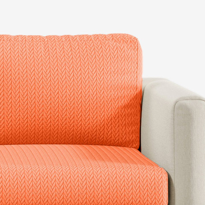 Stretch Sofa Cushion Cover | Wheat Jacquard, 10 Colours