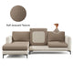 Stretch Sofa Cushion Cover | Classic Jacquard, 11 Colours