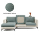 Stretch Sofa Cushion Cover | Classic Jacquard, 11 Colours