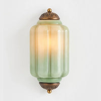 Green Glass / Brass