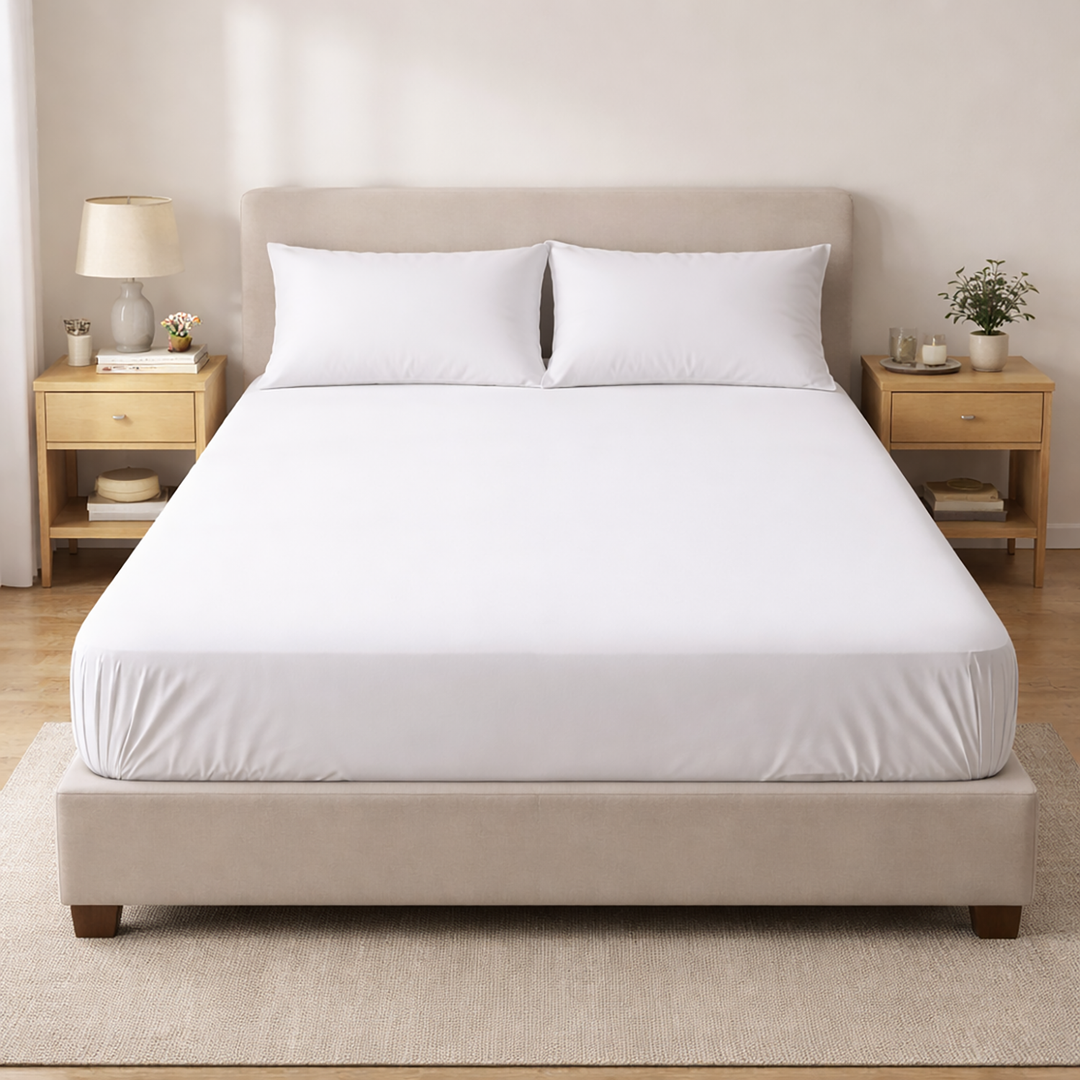 Cotton Fitted Sheet image 2