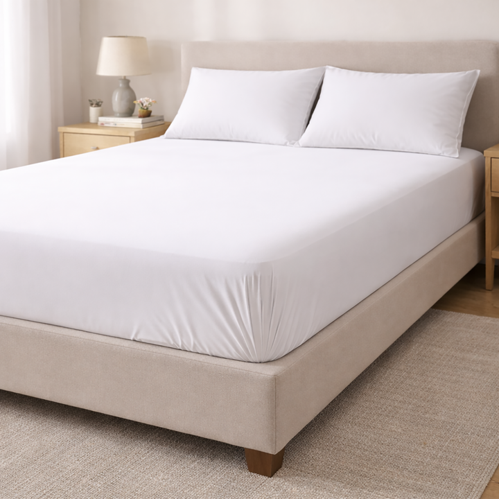 Cotton Fitted Sheet image 3