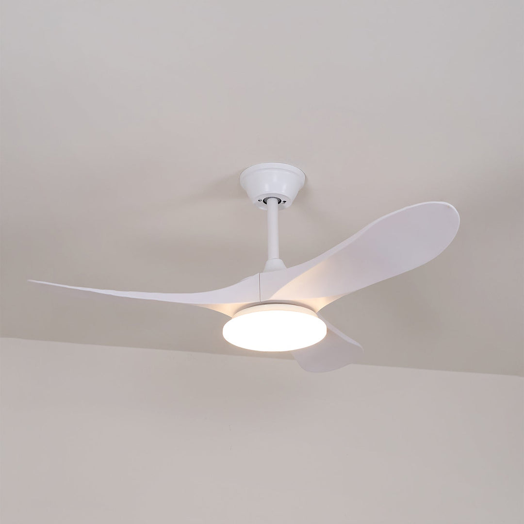 Aveline Modern Wood Ceiling Fan Light-Neutral Decor