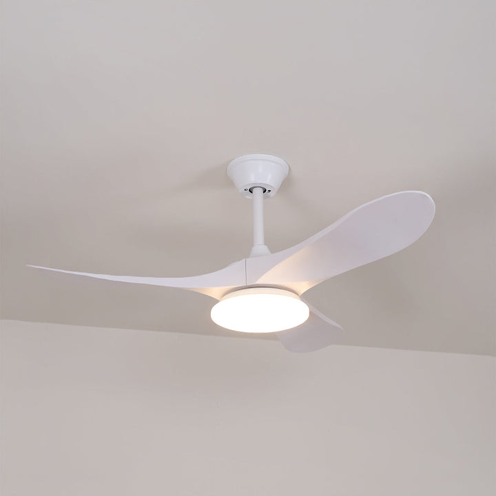 Aveline Modern Wood Ceiling Fan Light-Neutral Decor
