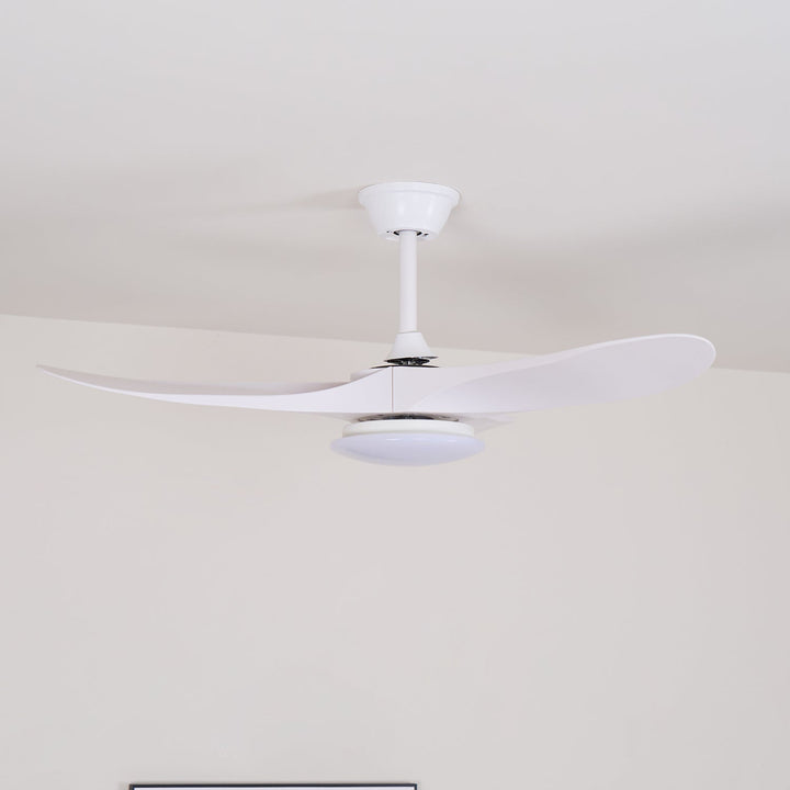 Aveline Modern Wood Ceiling Fan Light-Neutral Decor