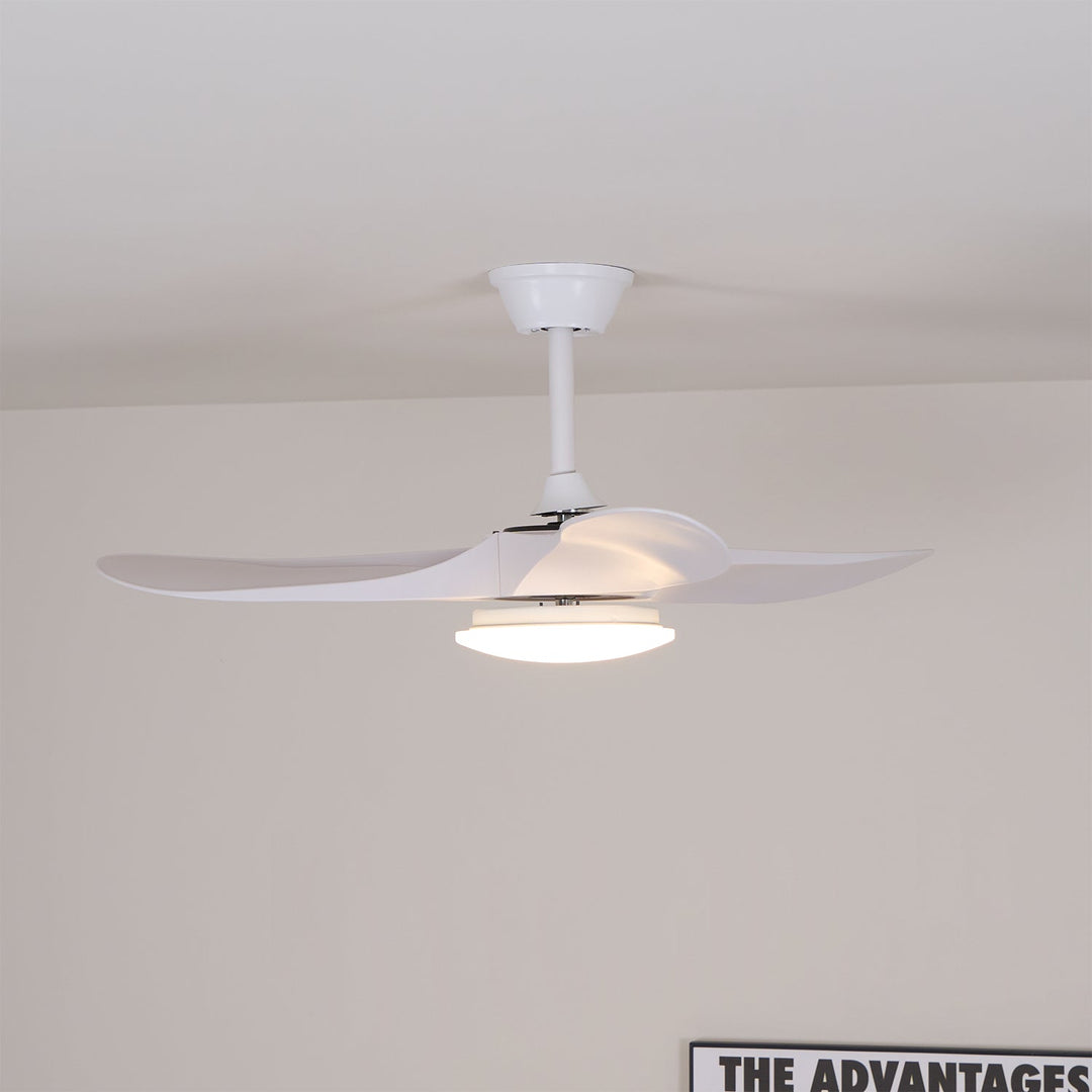 Aveline Modern Wood Ceiling Fan Light-Neutral Decor