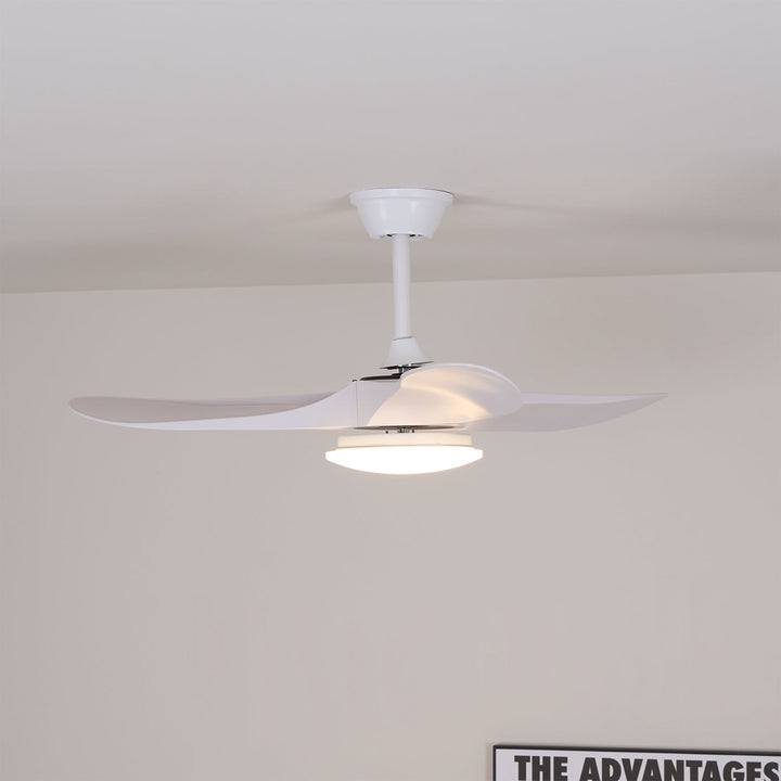 Aveline Modern Wood Ceiling Fan Light-Neutral Decor