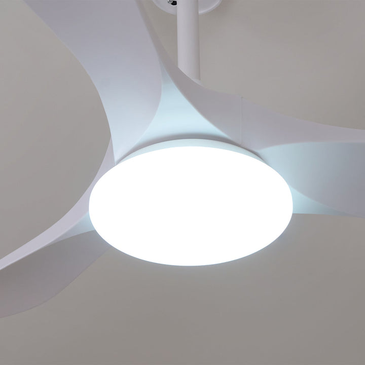 Aveline Modern Wood Ceiling Fan Light-Neutral Decor
