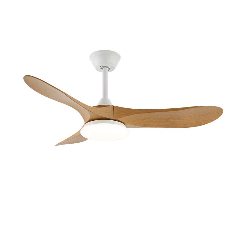 Aveline Modern Wood Ceiling Fan Light-Neutral Decor