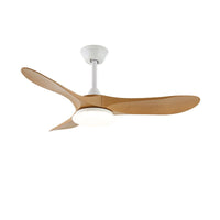 Nature Wood Grain & White (Wooden blades)