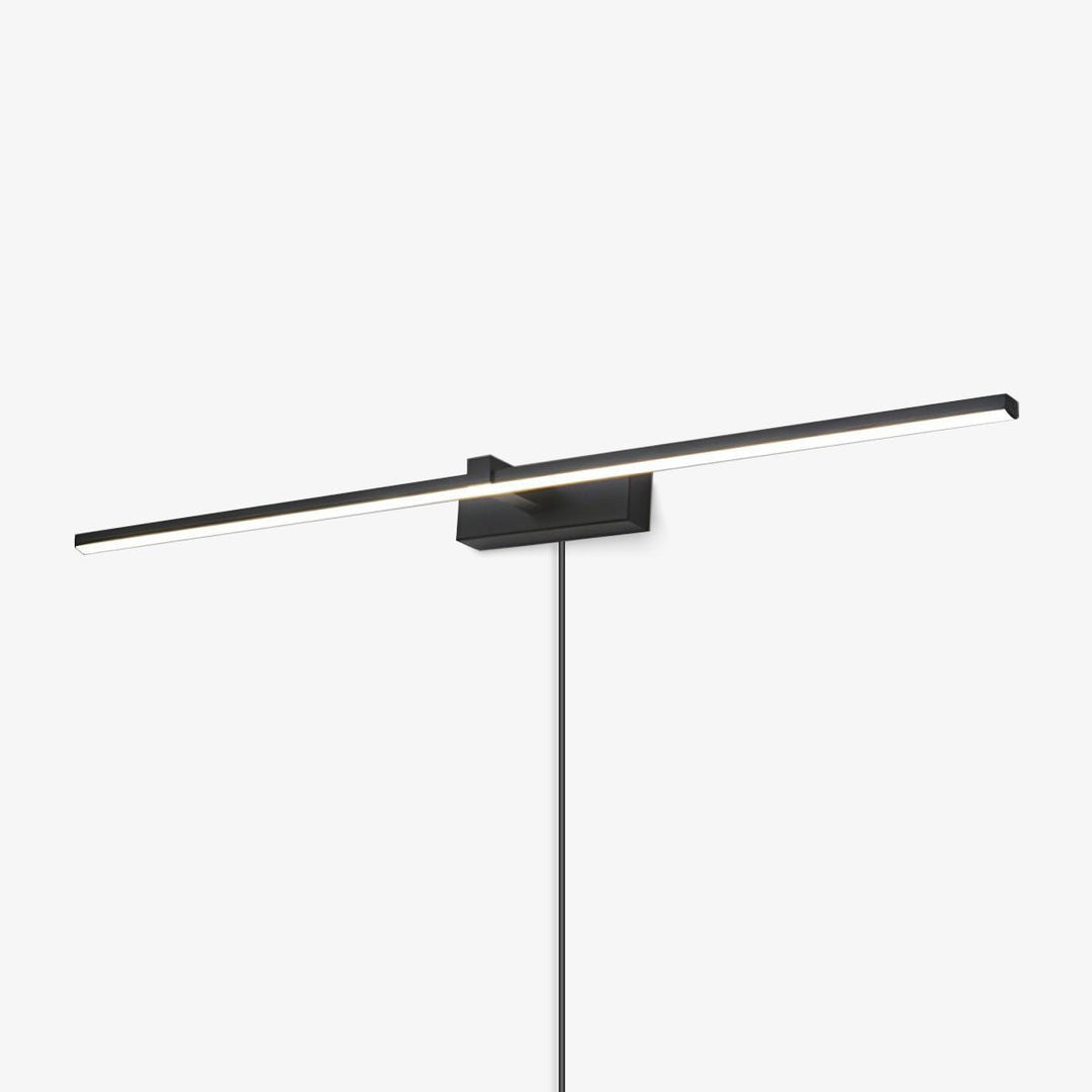 Linear Mirror Plug-in Wall Light-Neutral Decor