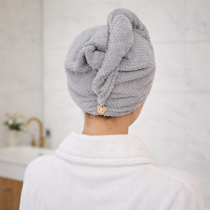 Microfiber Hair Towel Set image 4