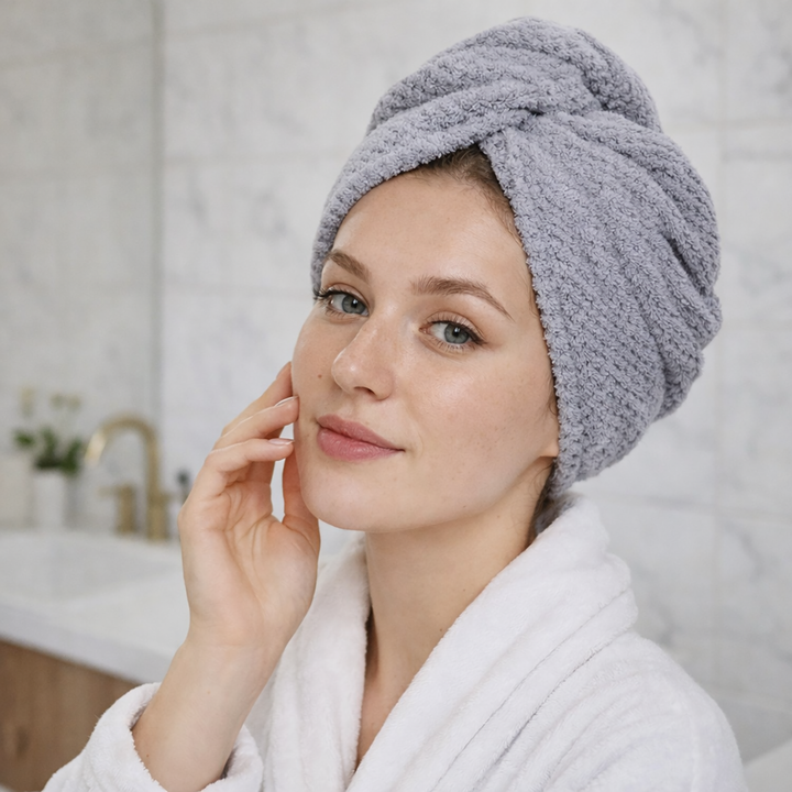 Microfiber Hair Towel Set image 3