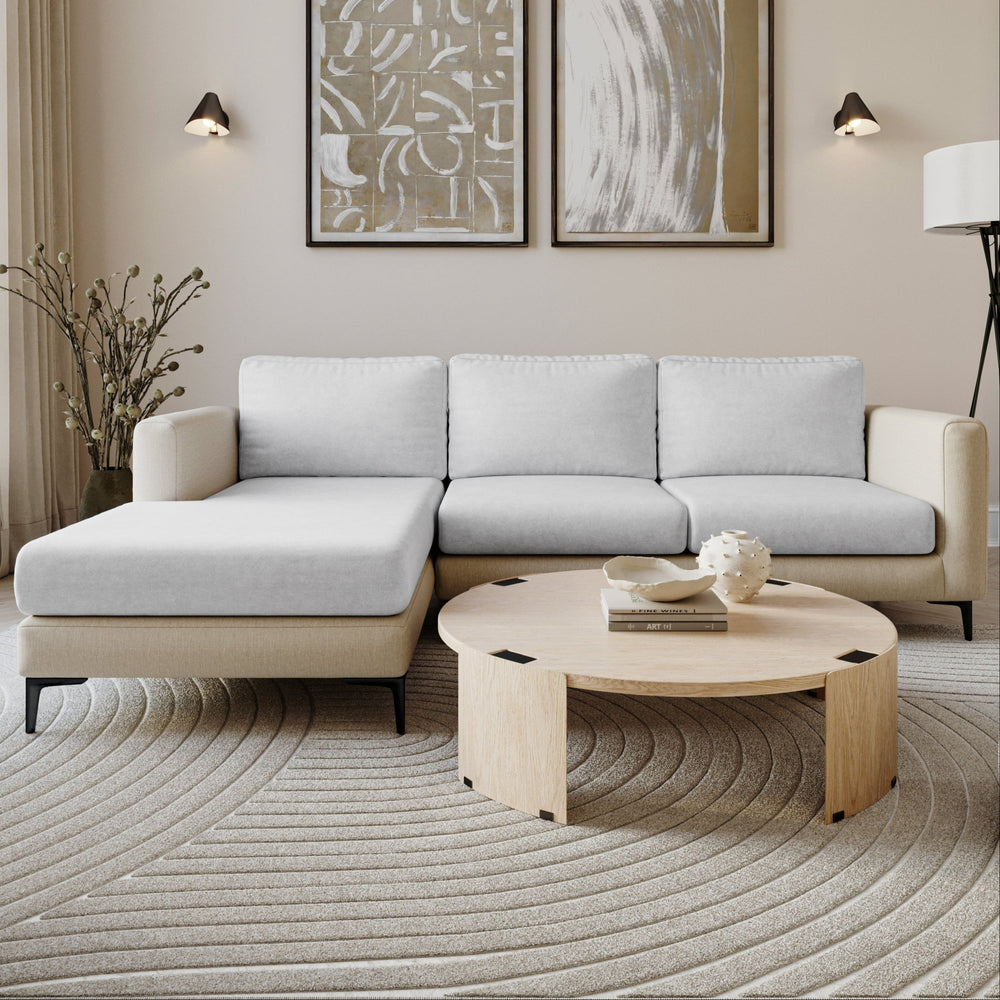 Thick Sofa Cushion Cover | Textured Weave, 4 Colours