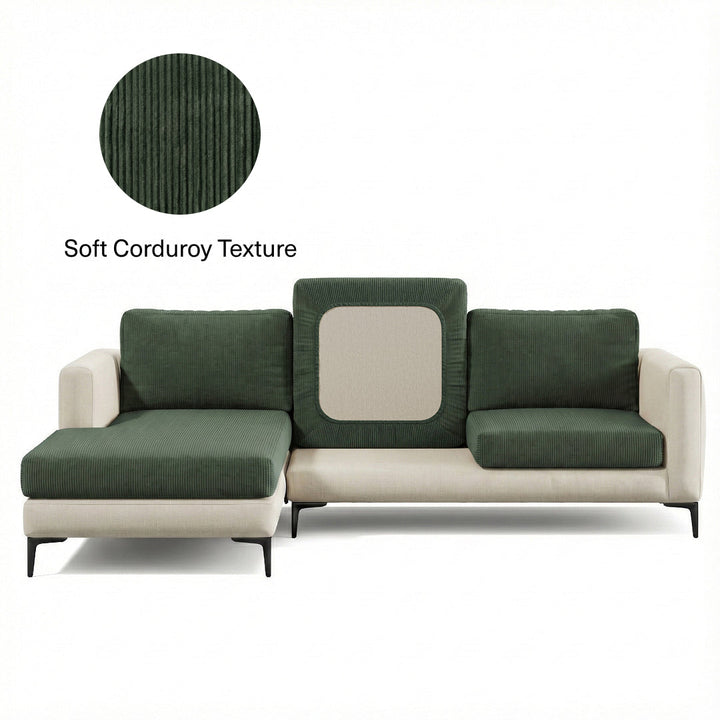Thick Sofa Cushion Cover | Corduroy, 4 Colours