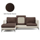 Thick Sofa Cushion Cover | Plush Chenille, 15 Colours