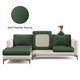Thick Sofa Cushion Cover | Plush Chenille, 15 Colours