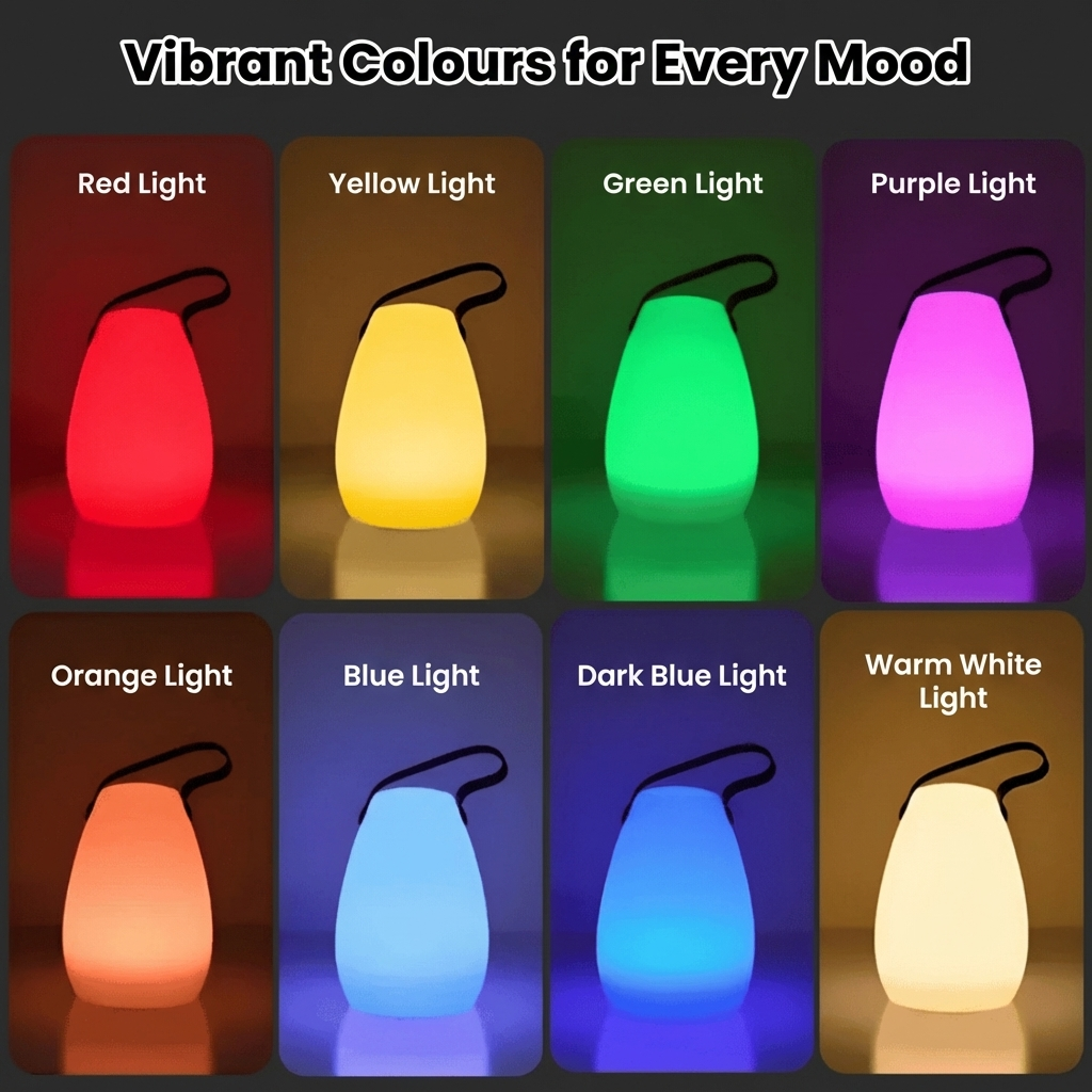 Modern Rounded LED Table Lamp