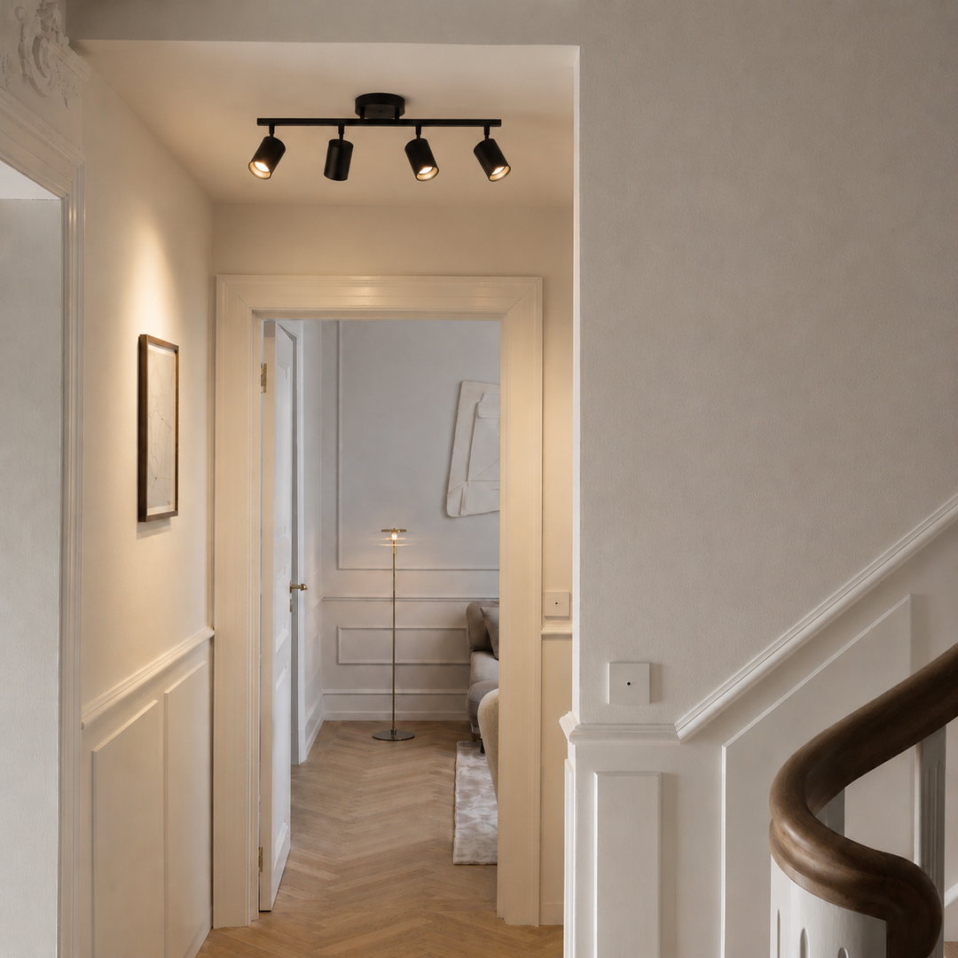 Modern 4 Head Ceiling Light, view 4