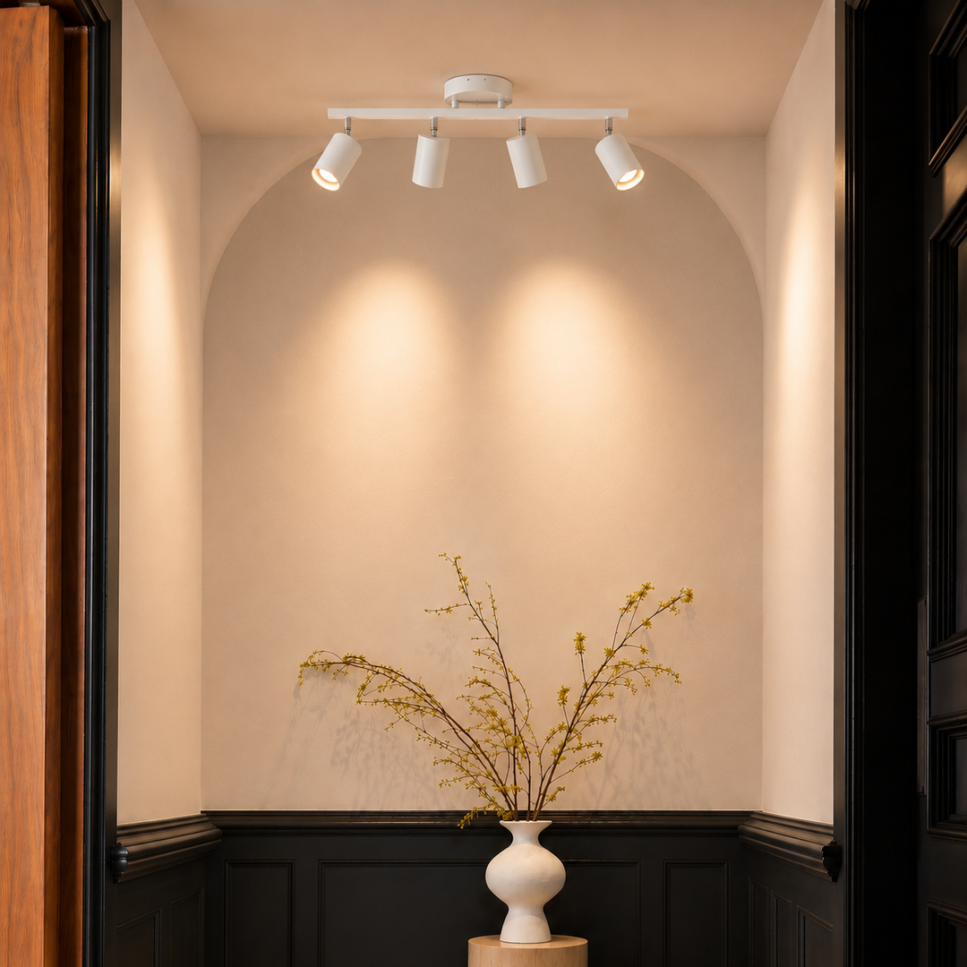 Modern 4 Head Ceiling Light, view 3