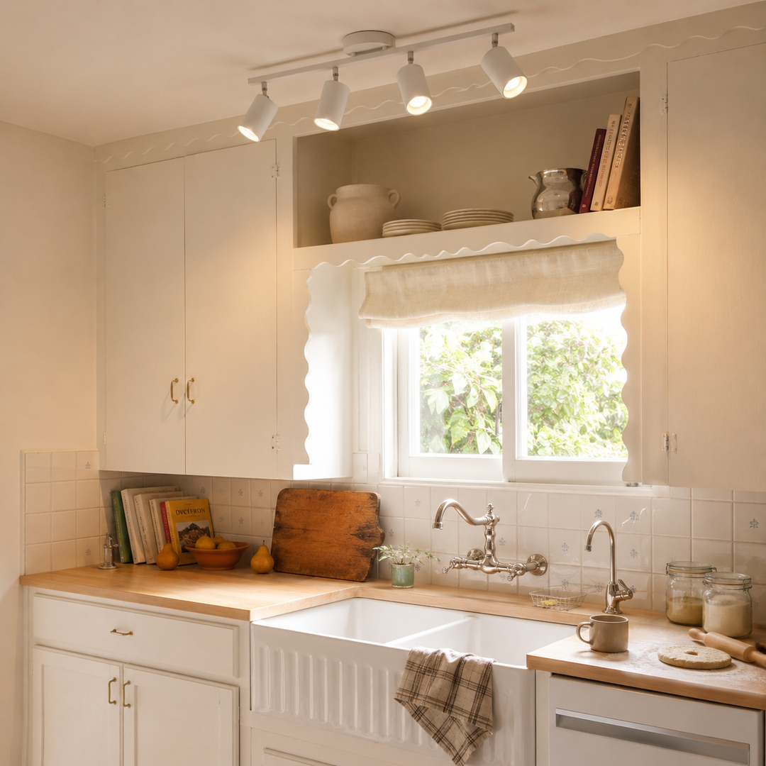 Modern 4 Head Ceiling Light, view 5