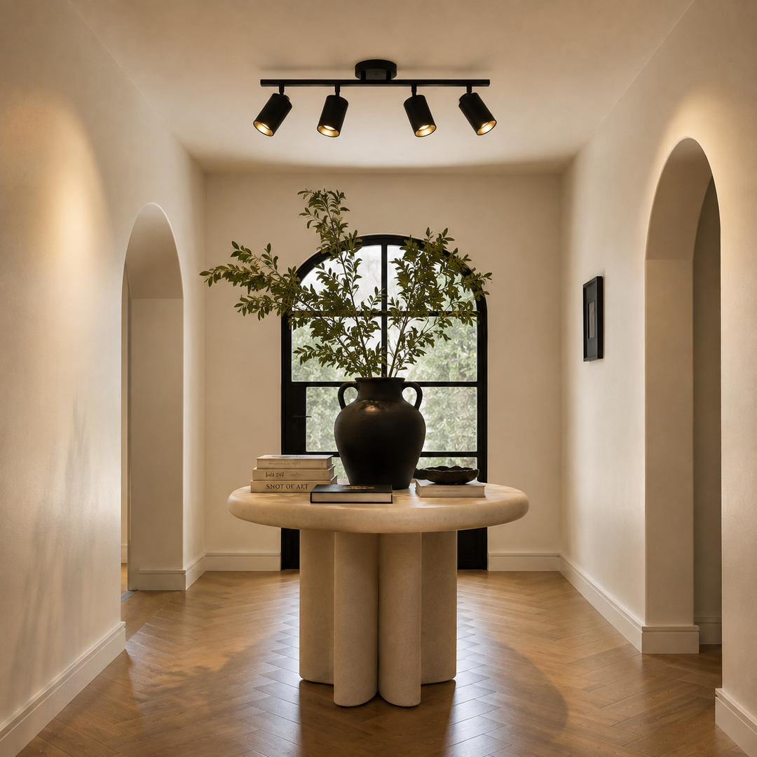 Modern 4 Head Ceiling Light, view 6