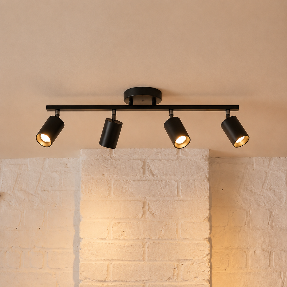 Modern 4 Head Ceiling Light, view 2