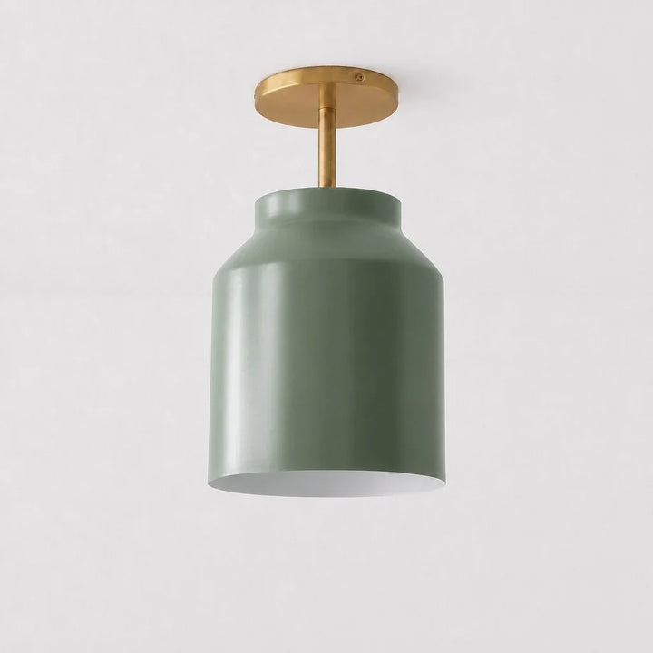 Nerys Nordic Minimalist Morandi Matte Metal Ceiling Light