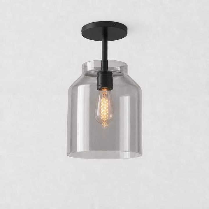 Nerys Nordic Minimalist Morandi Matte Metal Ceiling Light