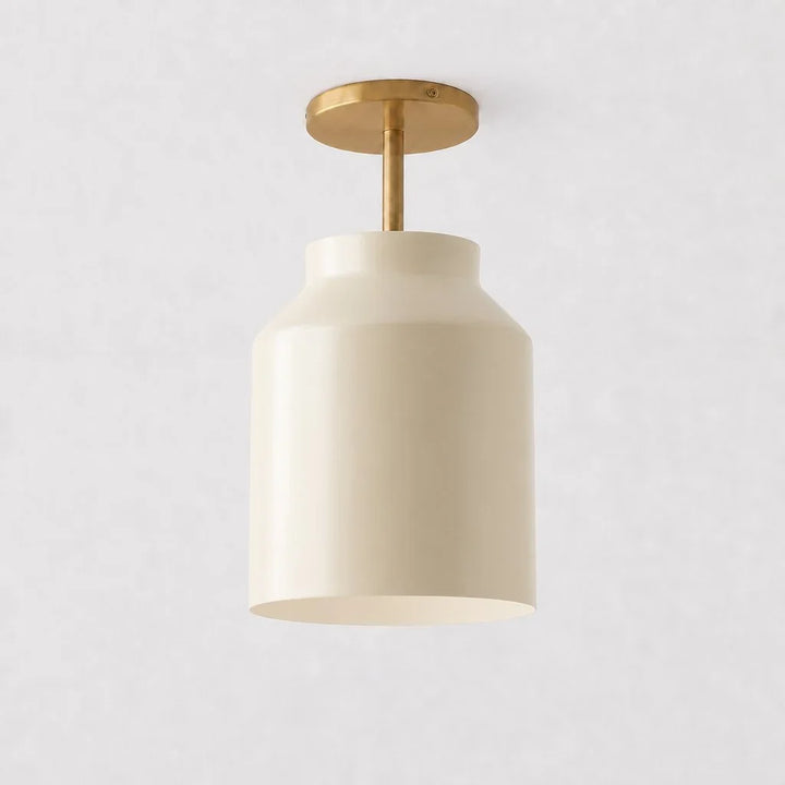 Nerys Nordic Minimalist Morandi Matte Metal Ceiling Light
