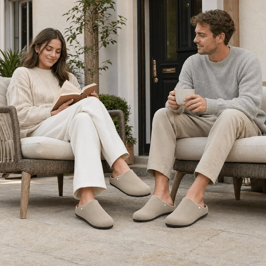 Suede Clog Slippers image 3