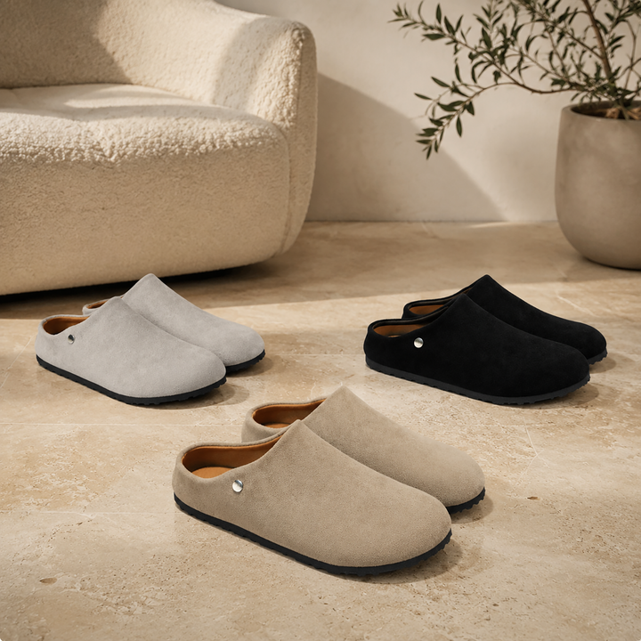 Suede Clog Slippers image 7