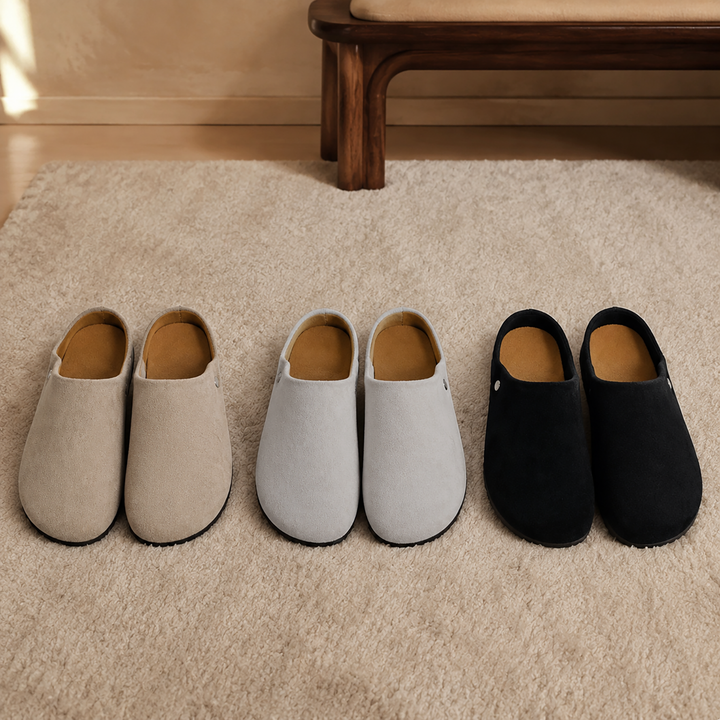 Suede Clog Slippers image 5