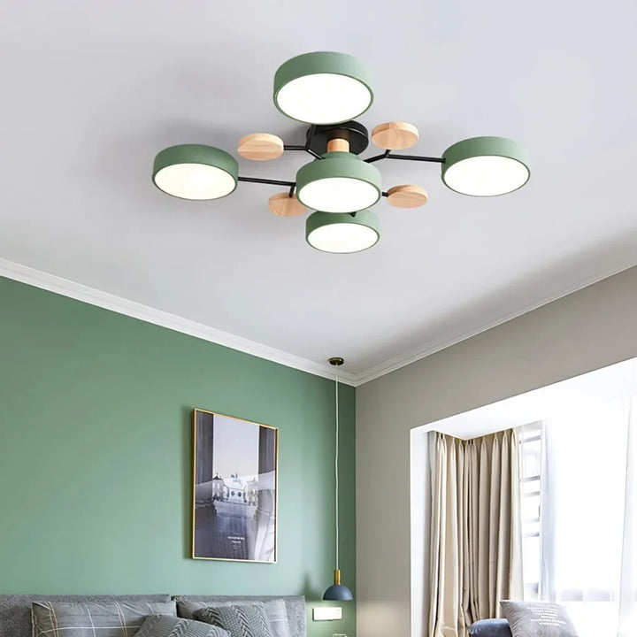 Murray Macaron Molecular LED Ceiling Light