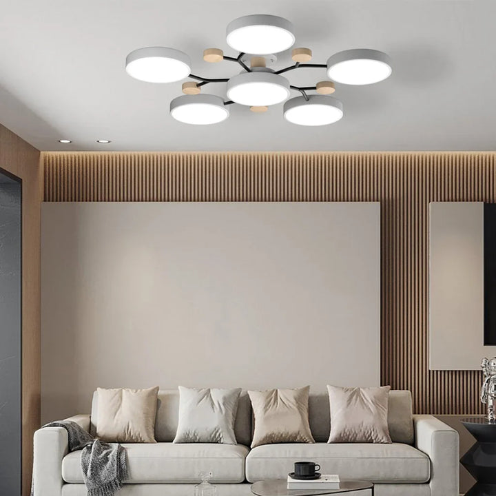 Murray Macaron Molecular LED Ceiling Light