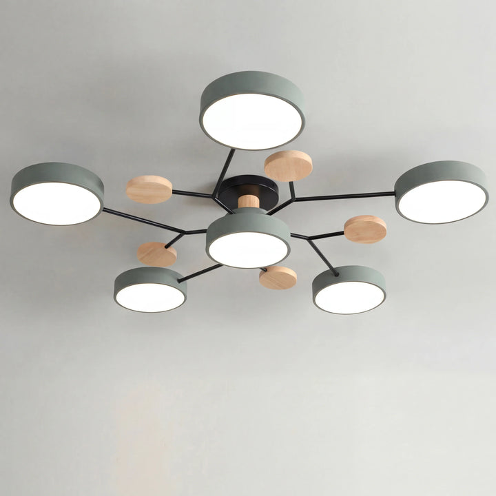 Murray Macaron Molecular LED Ceiling Light