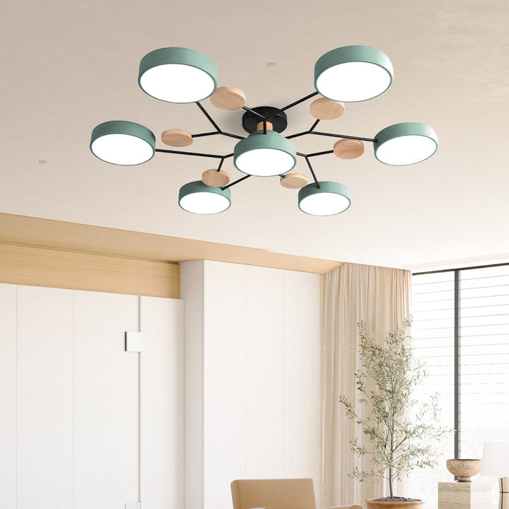 Murray Macaron Molecular LED Ceiling Light