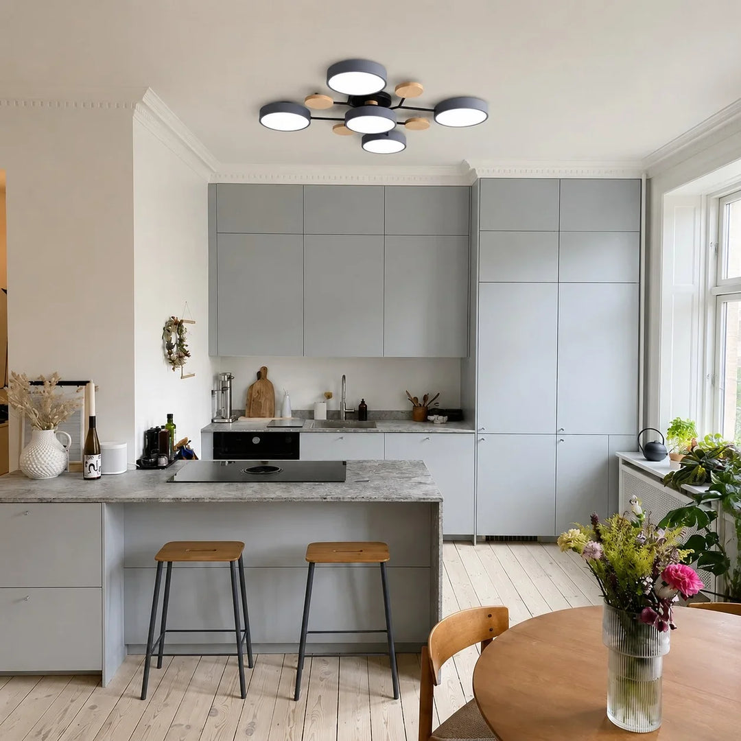 Murray Macaron Molecular LED Ceiling Light