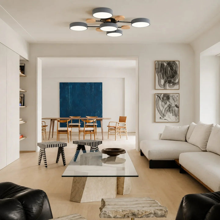 Murray Macaron Molecular LED Ceiling Light