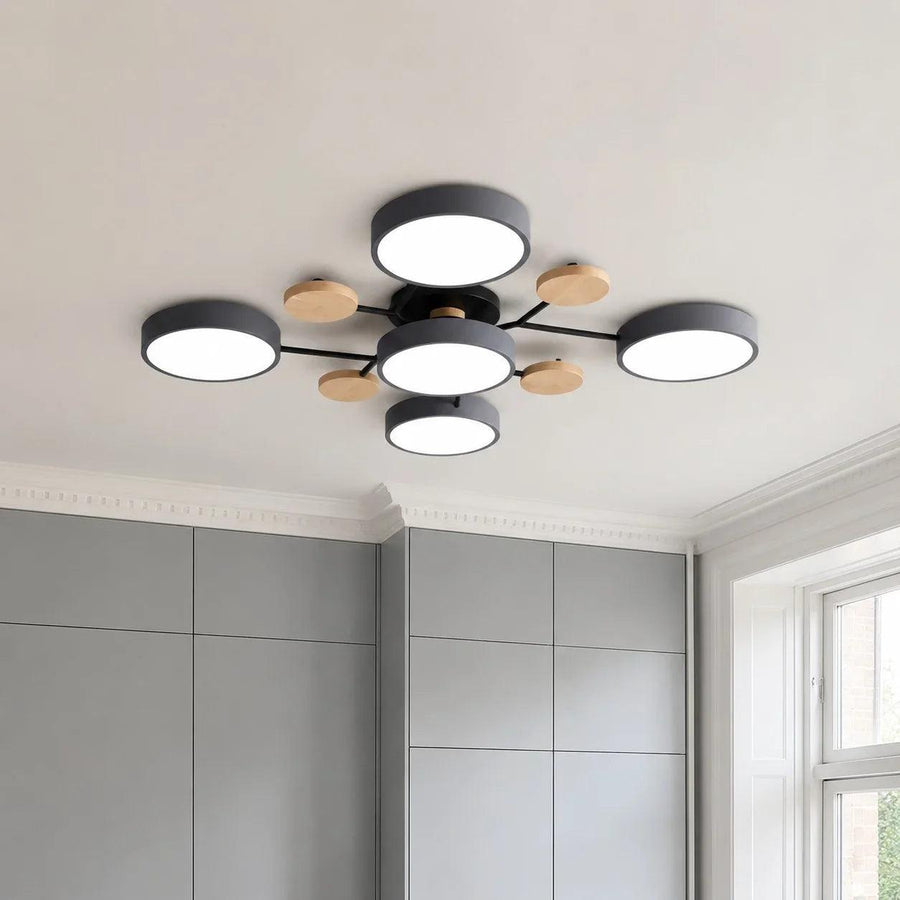 Murray Macaron Molecular LED Ceiling Light
