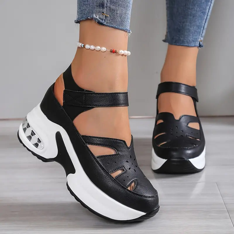 Women's Orthopaedic Chunky-Sole Closed-Toe Comfort Sandals – image 2