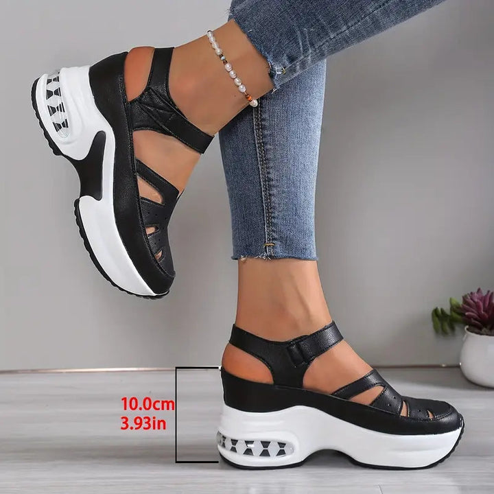 Women's Orthopaedic Chunky-Sole Closed-Toe Comfort Sandals – image 5