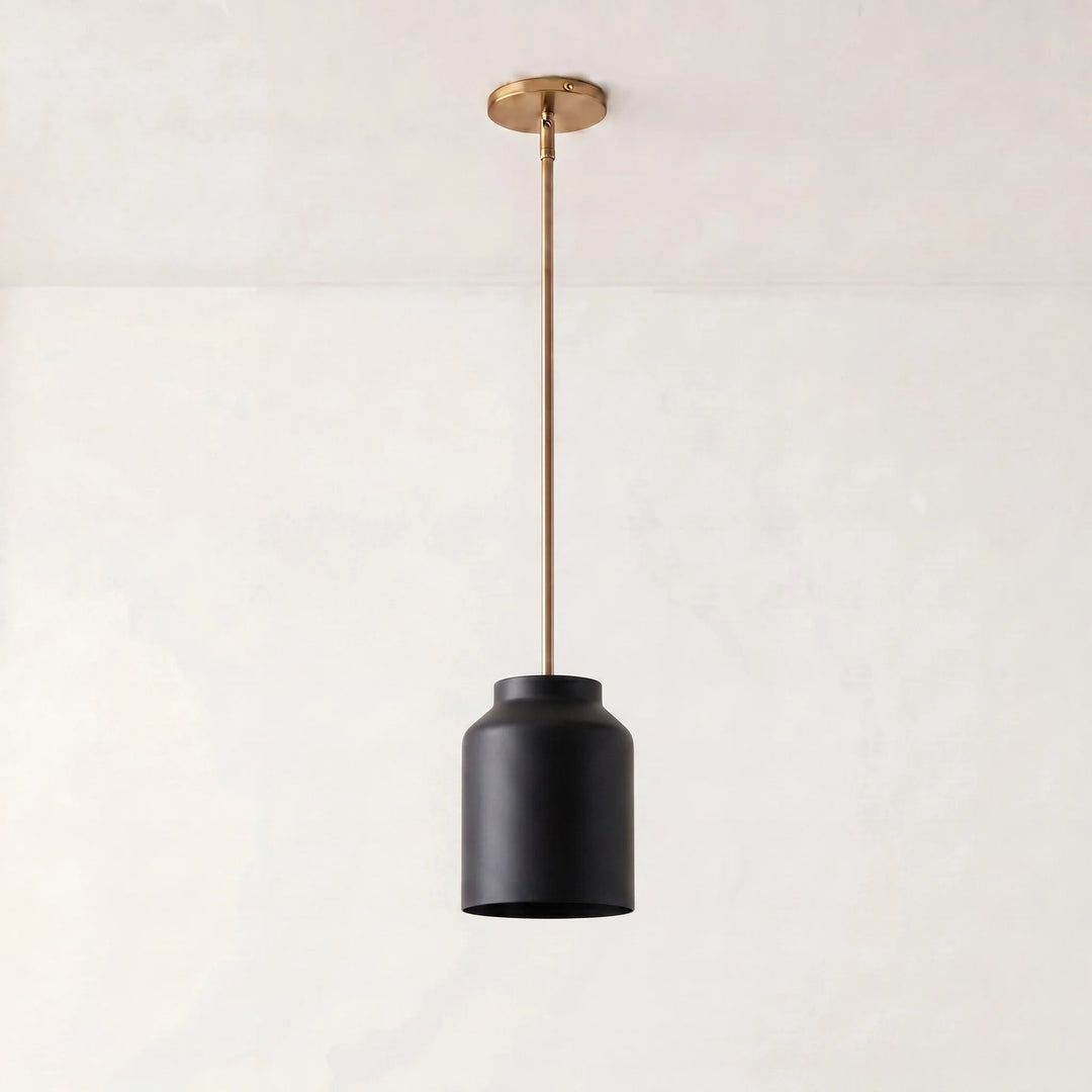 Nerys Nordic Minimalist Morandi Matte Metal Pendant Light