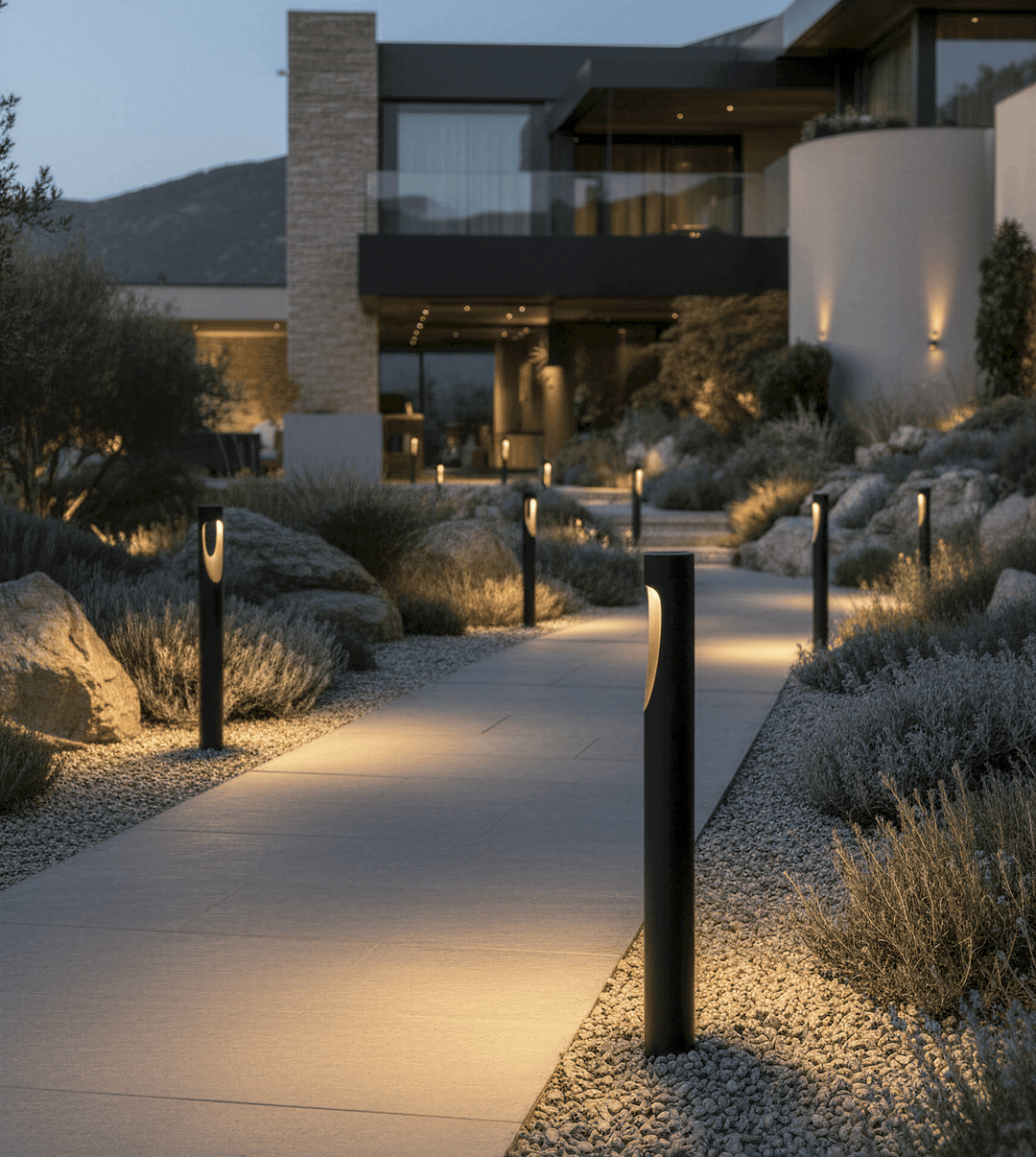 Nilo Aluminium Black Outdoor Path Light – image 3